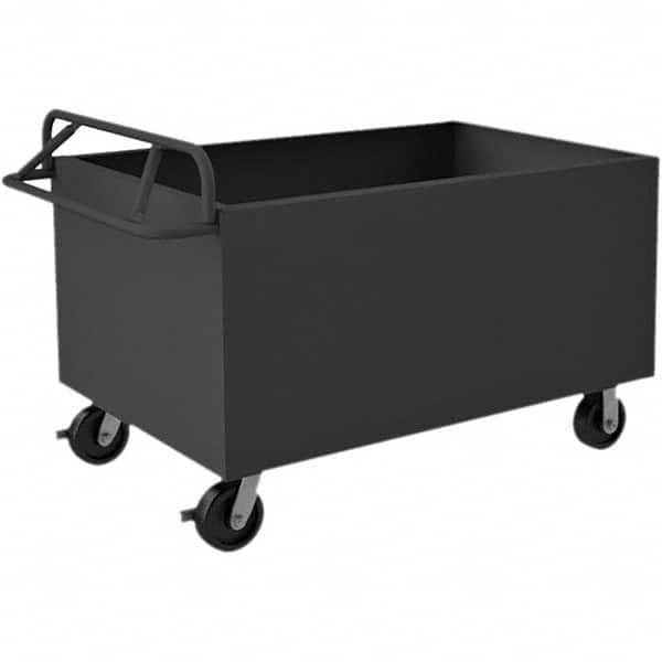 Durham - 2,000 Lb Capacity 1-Shelf 4-Sided Box Truck - Best Tool & Supply