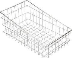 Marlin Steel Wire Products - 18-1/2" Deep, Rectangular Steel Wire Basket - 11" Wide x 8" High - Best Tool & Supply