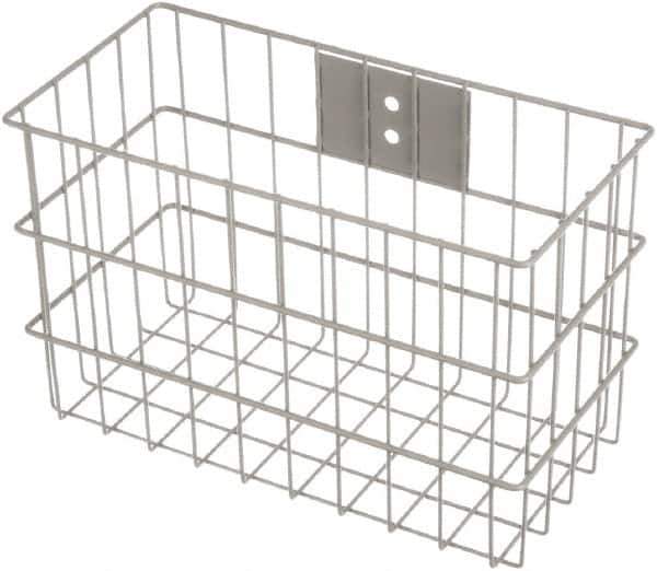 Marlin Steel Wire Products - 7" Deep, Rectangular Steel Wire Basket - 14" Wide x 9" High - Best Tool & Supply