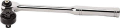 GearWrench - 3/8" Drive Tapered Head Ratchet - Chrome Finish, 10" OAL, 72 Gear Teeth, Full Polished Handle, Indexible Head - Best Tool & Supply