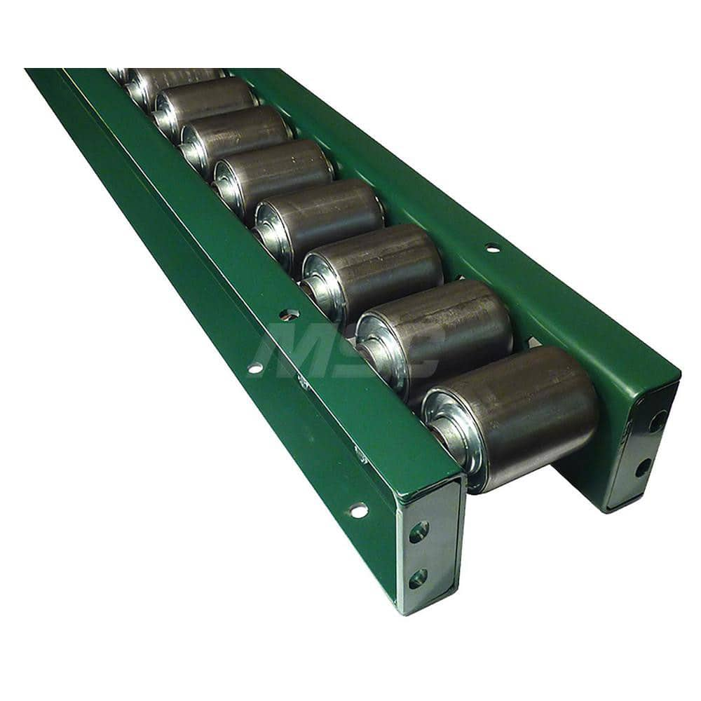 Gravity Conveyors; Conveyor Type: Roller; Component: Straight Conveyor; Telescopic: No; Roller Diameter (Decimal Inch): 2.5000; Overall Width: 7; Wheel Material: Steel; Minimum Extended Length: 5.0 ft; Maximum Extended Length: 5.0000; Minimum Height: 2.50