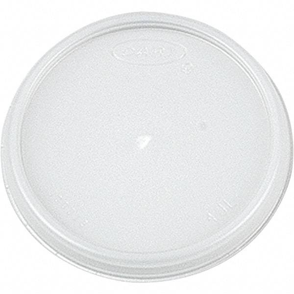 DART - Plastic Lids, 4 oz Cups - Translucent - Best Tool & Supply