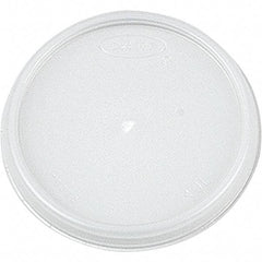 DART - Plastic Lids, 4 oz Cups - Translucent - Best Tool & Supply