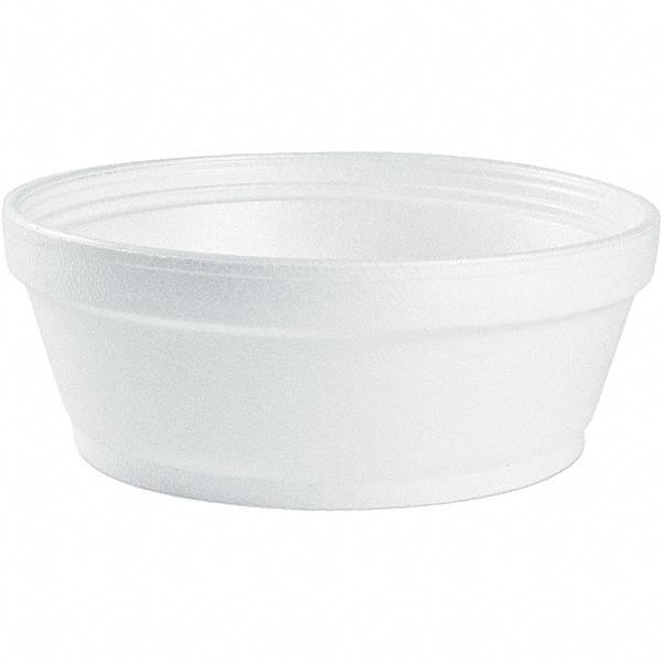 DART - Foam Food Containers, Foam, 8 oz - White - Best Tool & Supply