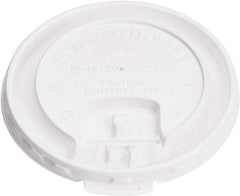 Solo - Cup Lids for 10 oz Cups - White - Best Tool & Supply