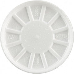 DART - Foam Lids, Fits 6-32 oz Cups - White - Best Tool & Supply