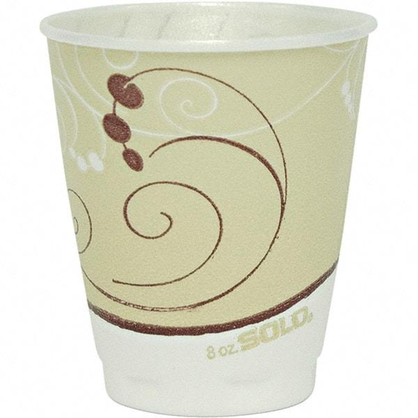 Solo - 8 oz Foam Hot/Cold Drink Cups - Tan - Best Tool & Supply