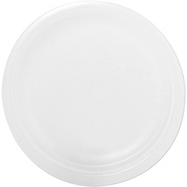 DART - Foam Dinnerware, Plate, 9" - White - Best Tool & Supply