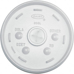 DART - Cold Cup Lids, 32 oz Cups - Translucent - Best Tool & Supply