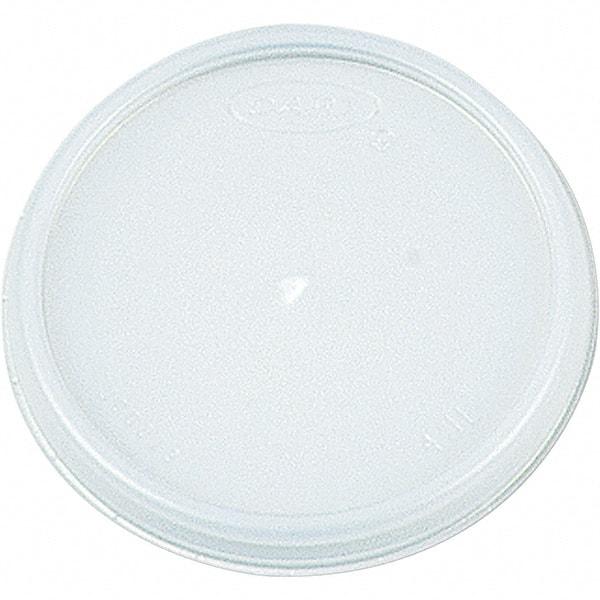 DART - Plastic Lids, Fits 12 - 24 oz Foam Cups - Translucent - Best Tool & Supply