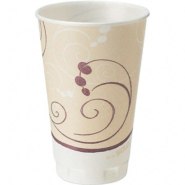 Solo - 16 oz Foam Hot/Cold Drink Cups - Tan - Best Tool & Supply