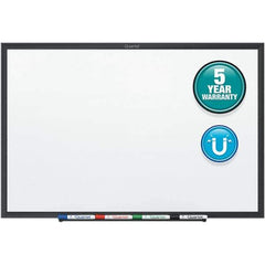 Quartet - 18" High x 24" Wide Magnetic Dry Erase Board - Steel, Includes Dry-Erase Marker & Mounting Kit - Best Tool & Supply