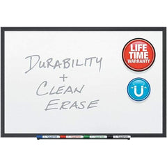 Quartet - 36" High x 60" Wide Magnetic Dry Erase Board - Porcelain, Includes (4) Dry-Erase Markers & Mounting Hardware - Best Tool & Supply