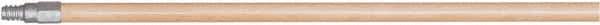 Harper Brush - 60 x 15/16" Wood Squeegee Handle - Threaded Connection, Tan - Best Tool & Supply