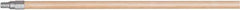 Harper Brush - 60 x 15/16" Wood Squeegee Handle - Threaded Connection, Tan - Best Tool & Supply