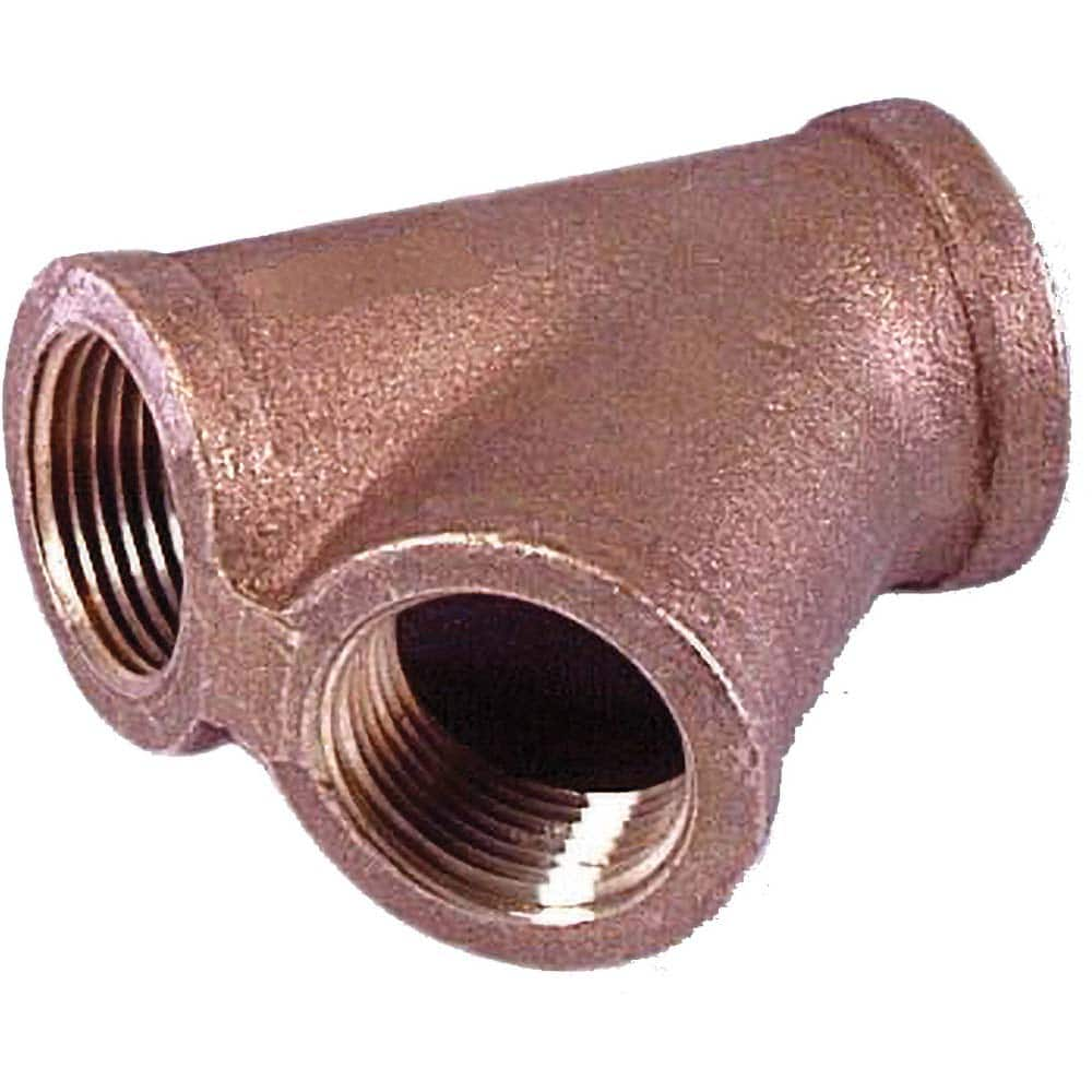 Brass Pipe 45 ° Y-Branch: 3/4″ Fitting, FNPT, Class 125, Lead Free 125 psi, Brass