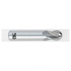 1/2" Dia. - 2-1/2" OAL - CBD - Ball End - 4 FL - Best Tool & Supply