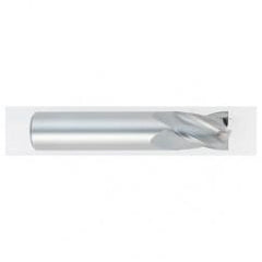 3/8 Dia. x 2 Overall Length 4-Flute Square End Solid Carbide SE End Mill-Round Shank-Center Cut-TiAlN - Best Tool & Supply