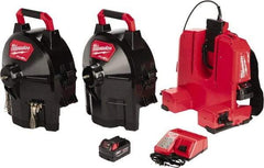 Milwaukee Tool - 18V Battery Battery Drain Cleaning Machine - For 1-1/4" to 4" Pipe, 50' Cable - Best Tool & Supply