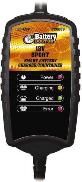 Battery Doctor - 12 Volt Automatic Charger/Maintainer - 1.25 Amps - Best Tool & Supply