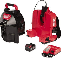 Milwaukee Tool - 18V Battery Battery Drain Cleaning Machine - For 1-1/4" to 4" Pipe - Best Tool & Supply