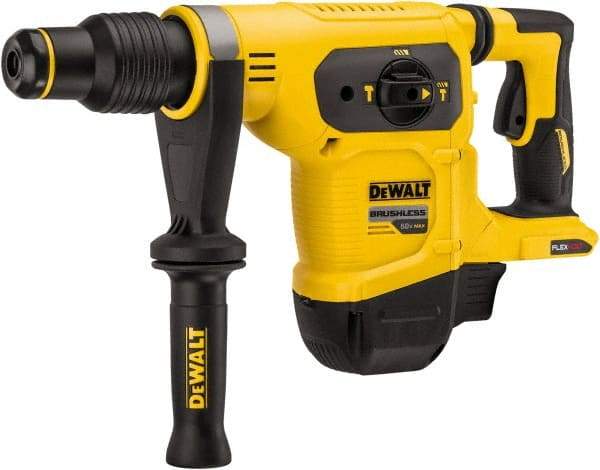 DeWALT - 60 Volt 1" SDS Max Chuck Cordless Rotary Hammer - 0 to 3,150 BPM, 0 to 550 RPM, Reversible - Best Tool & Supply