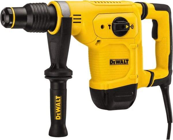 DeWALT - 120 Volt 1" SDS Max Chuck Electric Hammer Drill - 0 to 3,150 BPM, 0 to 540 RPM, Reversible - Best Tool & Supply