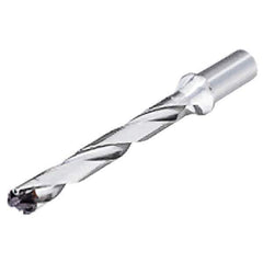 Iscar - 0.315" to 0.35" Diam, 8xD, 2.52" Max Depth, 1/2" Shank Diam, 4.9" OAL, Replaceable-Tip Drill - FCP, ICK, ICK-2M, ICM, ICN, ICP, iCP-2M Insert, 8 Seat Size, 91104935 Toolholder, Series SumoCham - Best Tool & Supply