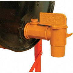 Wesco Industrial Products - 2" NPT Plastic Rigid Drum Faucet - FM Approved, No Arrester, Manual Closing, 8" Long Extension - Best Tool & Supply