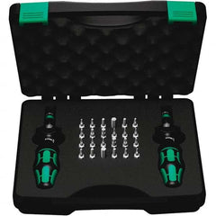 Wera - Torque Limiting Screwdrivers Type: Adjustable Torque Kit Minimum Torque (Nm): 0.30 - Best Tool & Supply