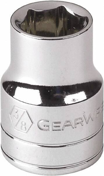 GearWrench - 11/32", 1/4" Drive, Standard Hand Socket - 6 Points, Alloy Steel, Full Polish Finish - Best Tool & Supply