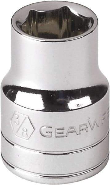 GearWrench - 5/16", 1/4" Drive, Standard Hand Socket - 6 Points, Alloy Steel, Full Polish Finish - Best Tool & Supply