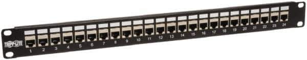 Tripp-Lite - Electrical Enclosure Steel Patch Panel - For Use with Racks - Best Tool & Supply