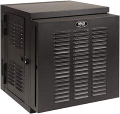 Tripp-Lite - 23.62" Overall Width x 12" Rack Height x 26.42" Overall Depth Data Cable Enclosure - 3,000 Lb Capacity, Black - Best Tool & Supply