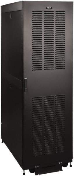 Tripp-Lite - 23.63" Overall Width x 42" Rack Height x 43" Overall Depth Data Cable Enclosure - 3,000 Lb Capacity, Black - Best Tool & Supply