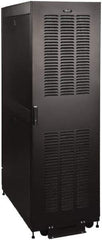 Tripp-Lite - 23.63" Overall Width x 42" Rack Height x 43" Overall Depth Data Cable Enclosure - 3,000 Lb Capacity, Black - Best Tool & Supply