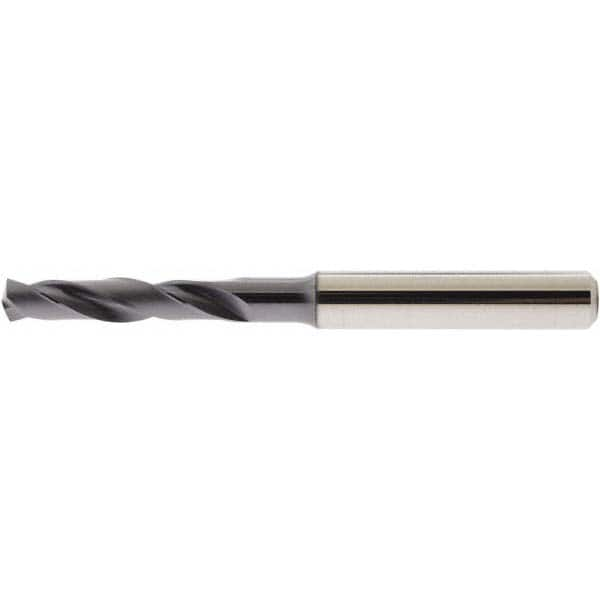 Accupro - 9/64" 140° Spiral Flute Solid Carbide Screw Machine Drill Bit - Best Tool & Supply