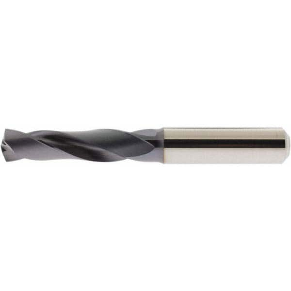 Accupro - 10mm 140° Spiral Flute Solid Carbide Screw Machine Drill Bit - Best Tool & Supply