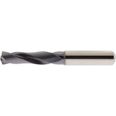 Accupro - 7.5mm 140° Spiral Flute Solid Carbide Screw Machine Drill Bit - Best Tool & Supply