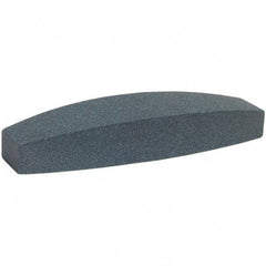 Norton - 9" Long x 2-1/2" Wide x 1-1/2" Thick, Silicon Carbide Sharpening Stone - Boat Shaped, Medium Grade - Best Tool & Supply