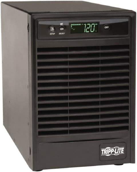 Tripp-Lite - 15 Amp, 1,000 VA, Tower Mount Online Backup Uninterruptible Power Supply - Backup 3.8 min with Full Load & 12 min with Half Load, 120 VAC Input & Output, 900 Watt Output, 1 Phases, 6 Outlets - Best Tool & Supply