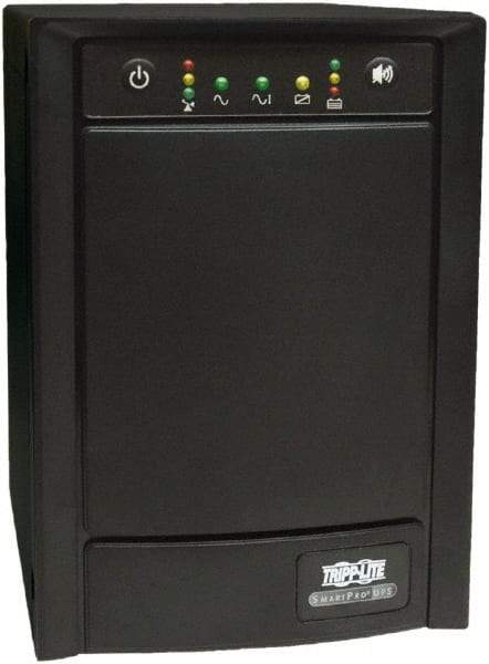 Tripp-Lite - 15 Amp, 1,050 VA, Tower Mount Line Interactive Backup Uninterruptible Power Supply - Backup 7 min with Full Load & 19 min with Half Load, 120 VAC Input & Output, 650 Watt Output, 1 Phases, 6 Outlets - Best Tool & Supply