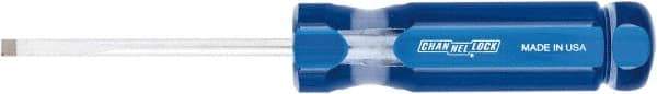 Channellock - Slotted Screwdriver - Round Shank, Acetate Handle - Best Tool & Supply