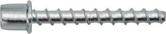 Powers Fasteners - 3/8" Zinc-Plated Steel Vertical (End Drilled) Mount Threaded Rod Anchor - 1/4" Diam x 2-1/2" Long, 4,270 Lb Ultimate Pullout, For Use with Concrete/Masonry - Best Tool & Supply