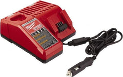 Milwaukee Tool - 12 & 18 Volt, 1 Battery Lithium-Ion Power Tool Charger - 3 hr to Charge, Vehicle Outlet Power Source - Best Tool & Supply