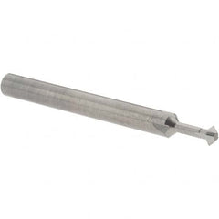 Accupro - 5/32° 5/32" Cut Diam, 0.078" Cut Width, 3/16" Shank, Solid Carbide Double-Angle Cutter - Best Tool & Supply