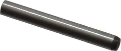 Made in USA - 2mm Diam x 16mm Pin Length 416 Stainless Steel Precision Dowel Pin - C 36-42 Hardness, 1 Beveled & 1 Rounded End - Best Tool & Supply