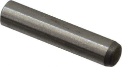 Made in USA - 2.5mm Diam x 12.5mm Pin Length 416 Stainless Steel Precision Dowel Pin - C 36-42 Hardness, 1 Beveled & 1 Rounded End - Best Tool & Supply