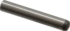 Made in USA - 2.5mm Diam x 16mm Pin Length 416 Stainless Steel Precision Dowel Pin - C 36-42 Hardness, 1 Beveled & 1 Rounded End - Best Tool & Supply