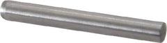 Made in USA - 3mm Diam x 24mm Pin Length 416 Stainless Steel Precision Dowel Pin - C 36-42 Hardness, 1 Beveled & 1 Rounded End - Best Tool & Supply